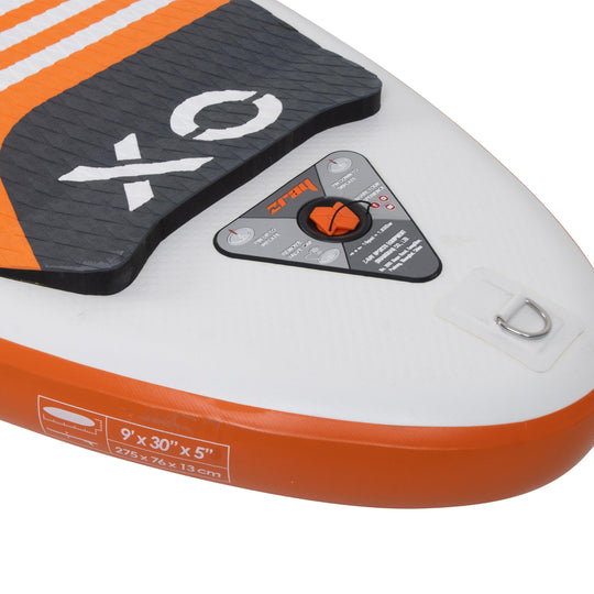 ZRAY SUP All Around Advanced X0 Stand Up Paddle Board 275x76x13 cm Komplettset orange