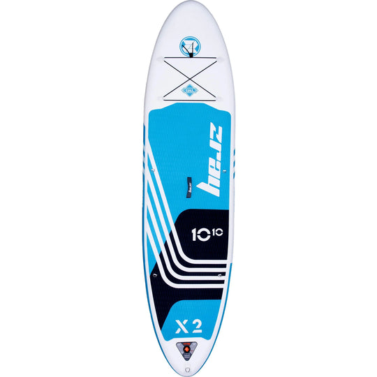ZRAY SUP All Around Advanced X2 Stand Up Paddle Board 330x81x15 cm Komplettset blau - Zray.Store
