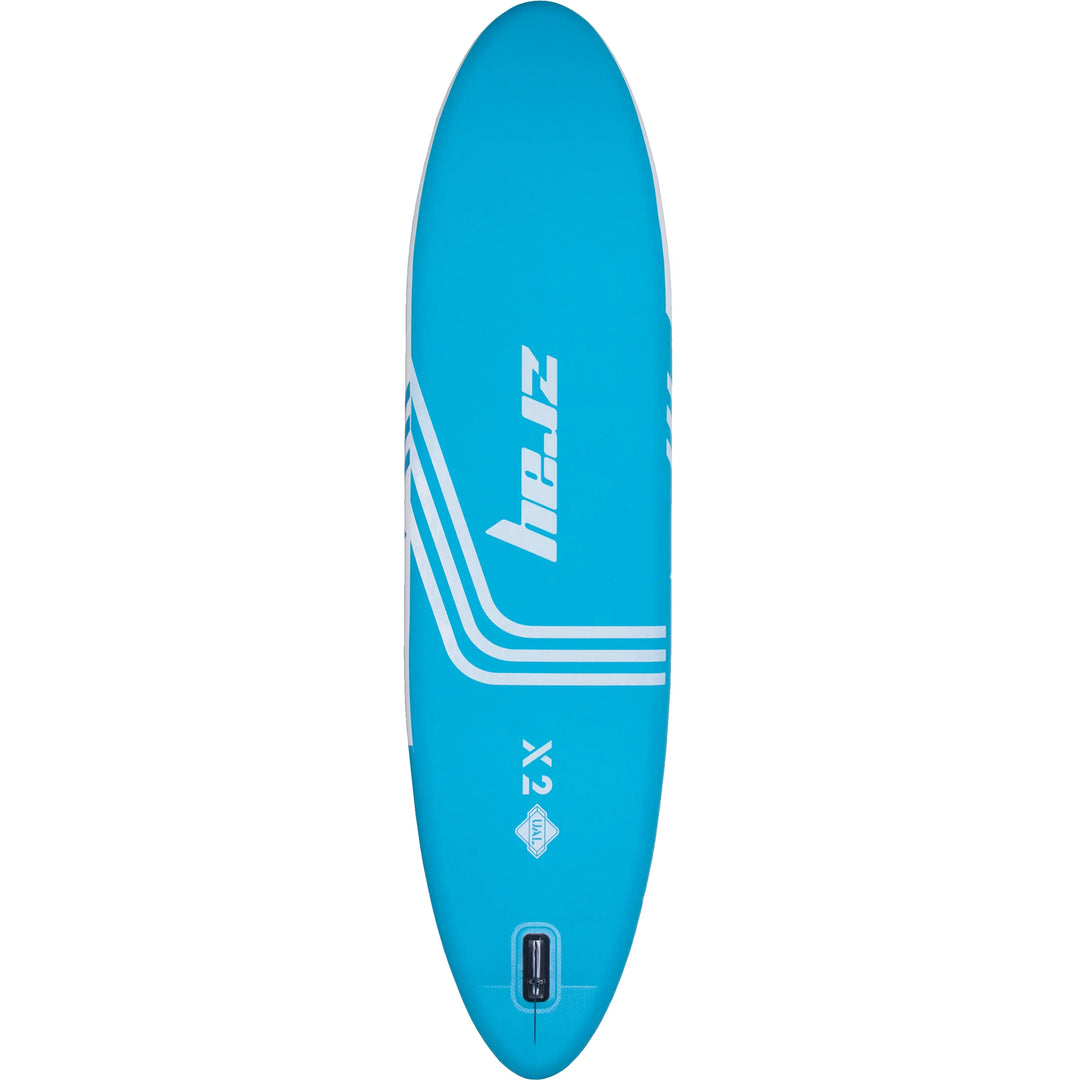 ZRAY SUP All Around Advanced X2 Stand Up Paddle Board 330x81x15 cm Komplettset blau - Zray.Store