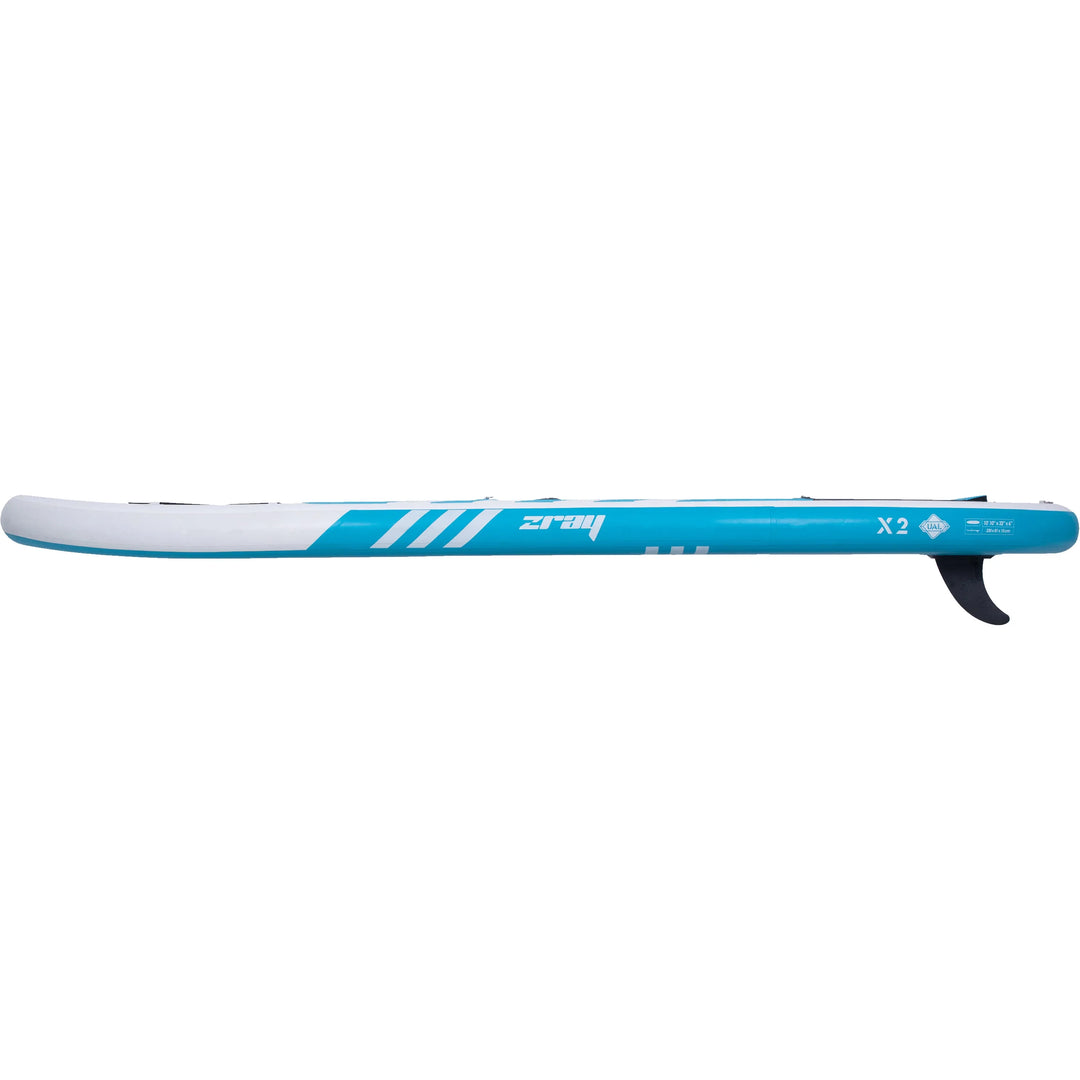 ZRAY SUP All Around Advanced X2 Stand Up Paddle Board 330x81x15 cm Komplettset blau - Zray.Store
