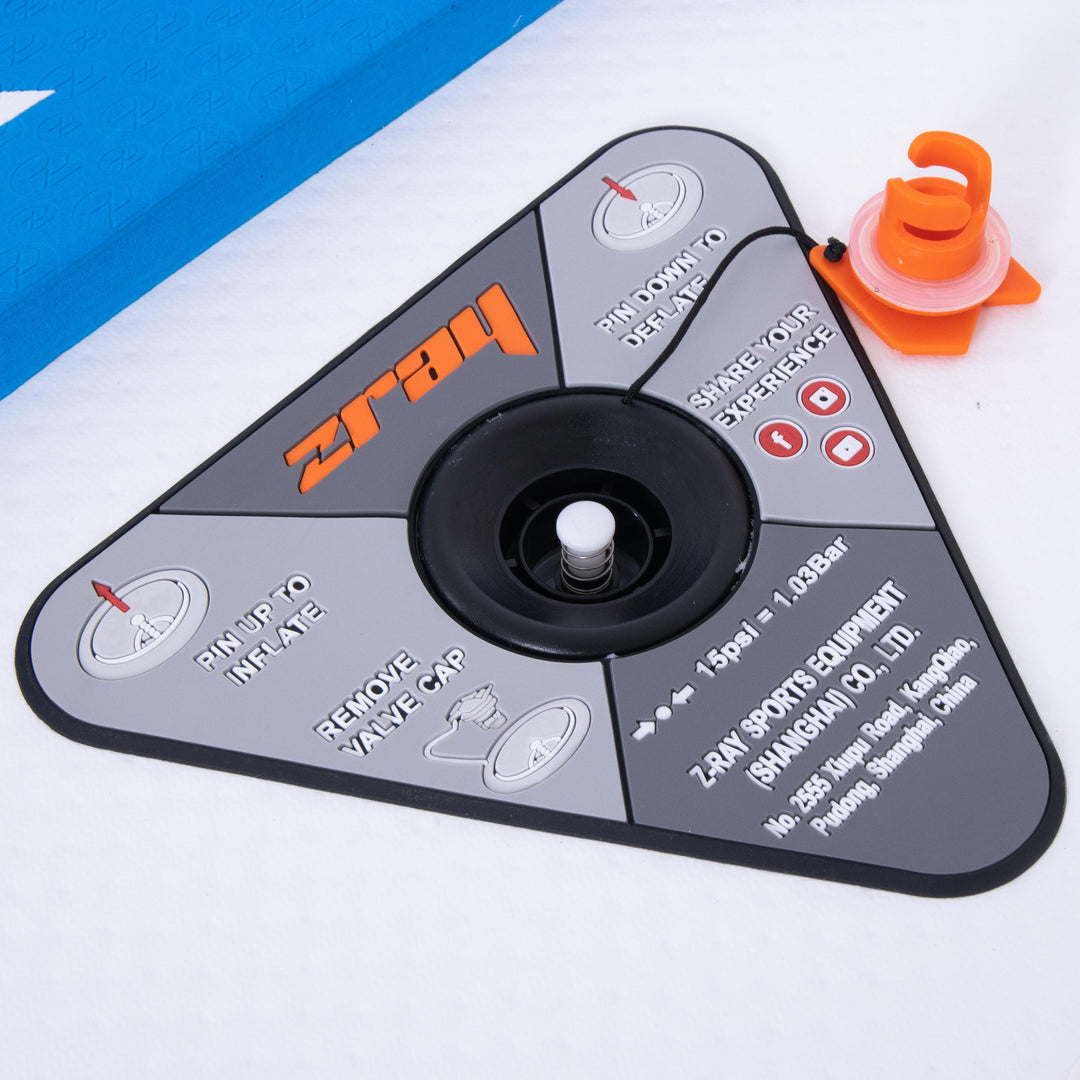 ZRAY SUP All Around Advanced X3 Stand Up Paddle Board 365x81x15 cm complete set dark blue