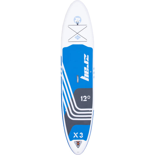 ZRAY SUP All Around Advanced X3 Stand Up Paddle Board 365x81x15 cm Komplettset dunkelblau - Zray.Store