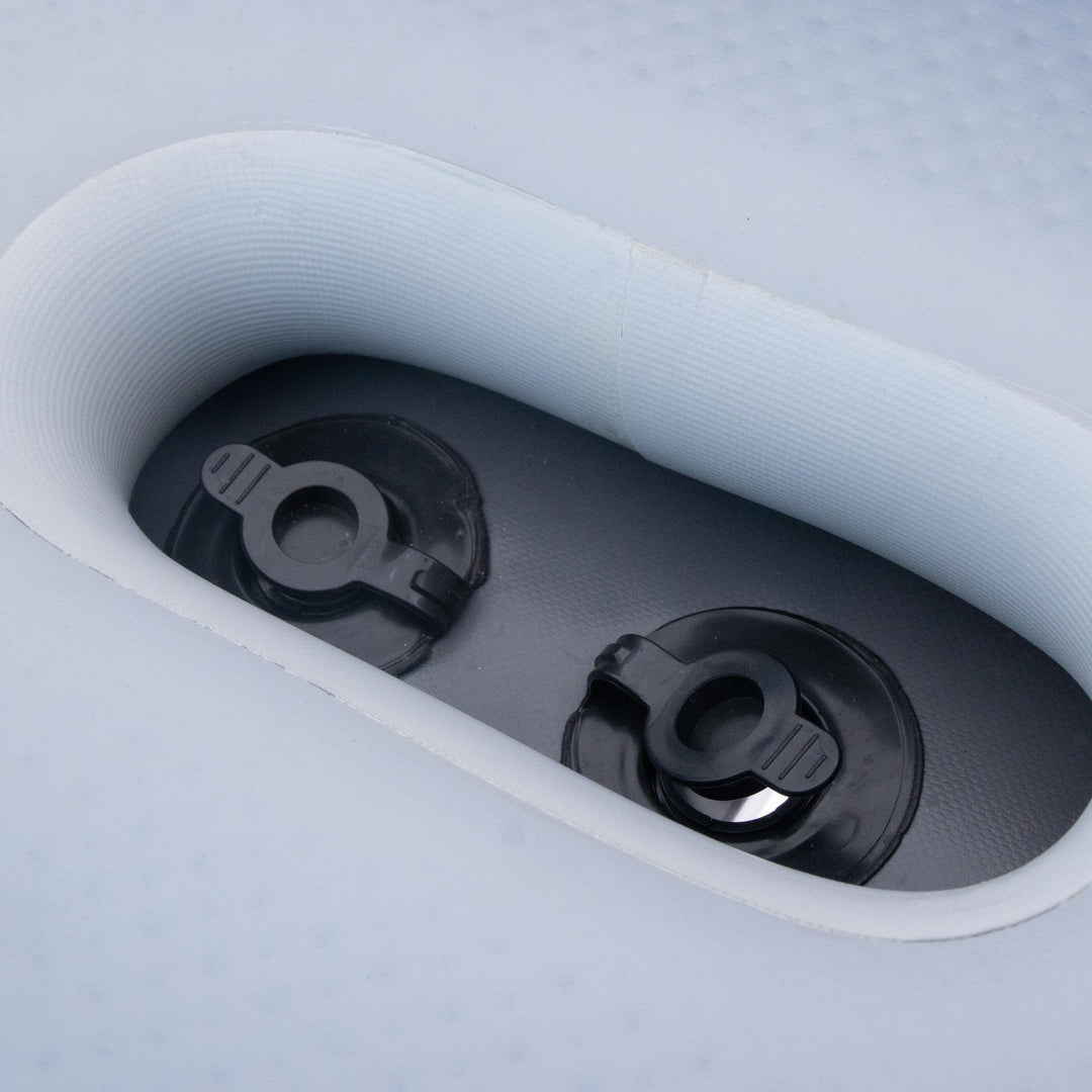 ZRAY Kajak TORTUGA 400 für 2 Personen 386 x 86 x 52 cm inklusive Pumpe, Paddel und Tragetasche - Zray.Store