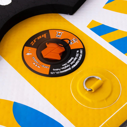 ZRAY SUP All Around Classic E11 Stand Up Paddle Board 335x81x13 cm Komplettset gelb - Zray.Store