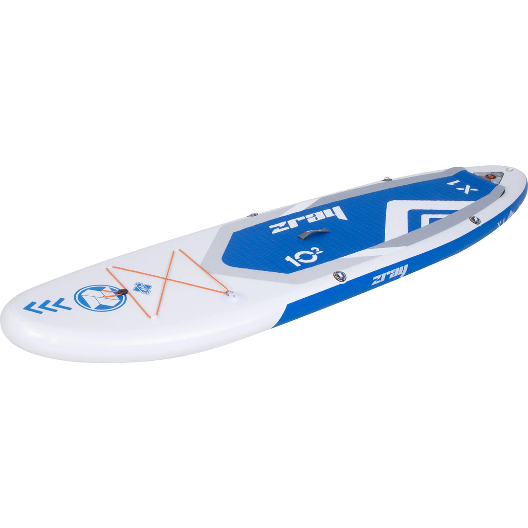 ZRAY SUP All Around Advanced X1 Stand Up Paddle Board 310x81x15 cm Komplettset blau - Zray.Store
