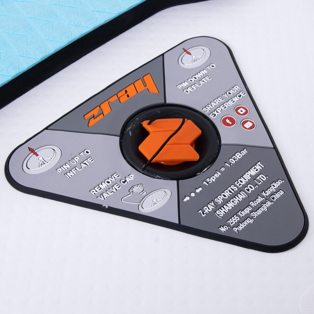 ZRAY SUP All Around Advanced X3 Stand Up Paddle Board 365x81x15 cm complete set blue