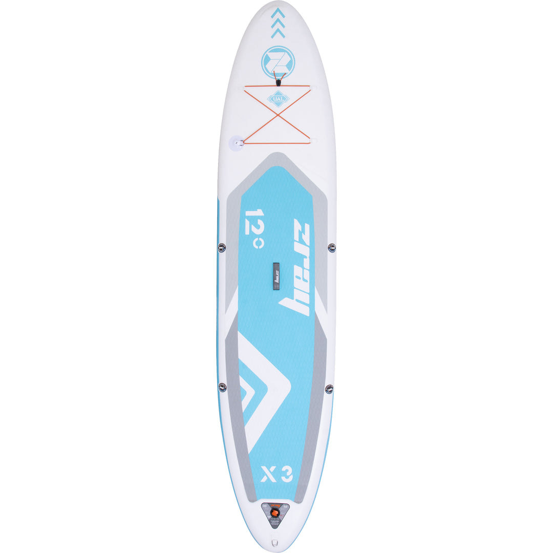 ZRAY SUP All Around Advanced X3 Stand Up Paddle Board 365x81x15 cm complete set blue