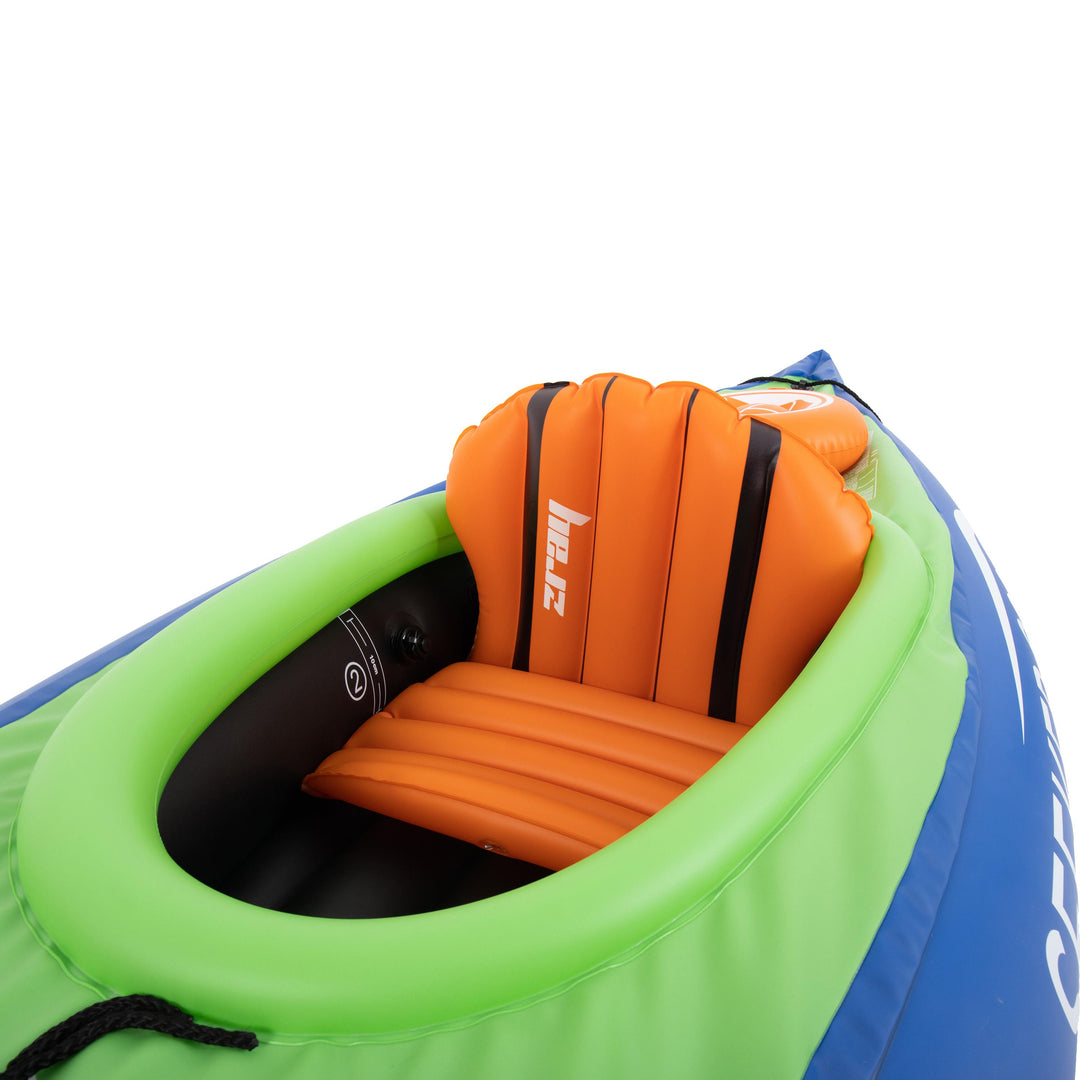 ZRAY Kajak SEEKER 280 für 1 Person 282 x 90 cm inklusive Pumpe und Paddel - Zray.Store