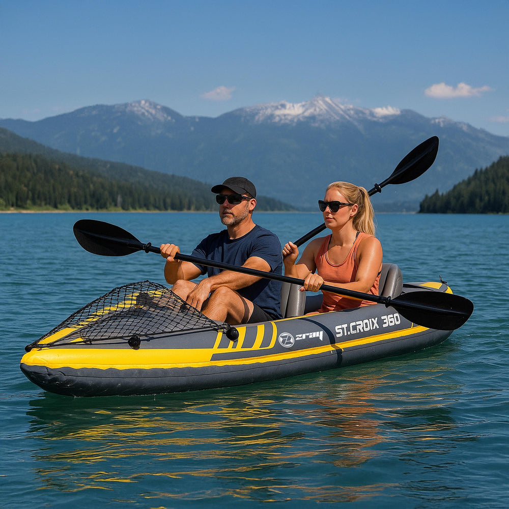 ZRAY kayak ST.CROIX 360 for 2 people 350 x 78 x 52 cm including pump, paddle and carrying bag