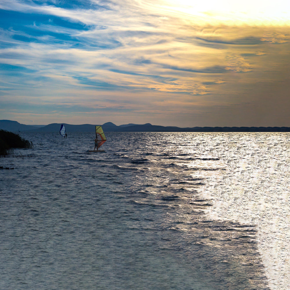 ZRAY SUP Windsurfing W2 Stand Up Paddle Board 320x81x15 cm complete set orange