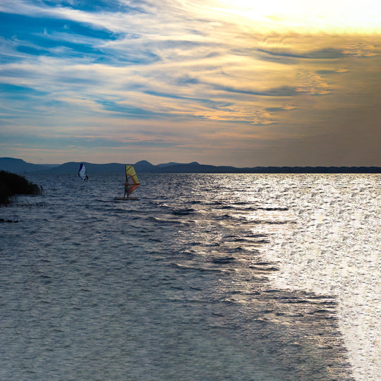 ZRAY SUP Windsurfing W1 Stand Up Paddle Board 305x76x15 cm complete set orange