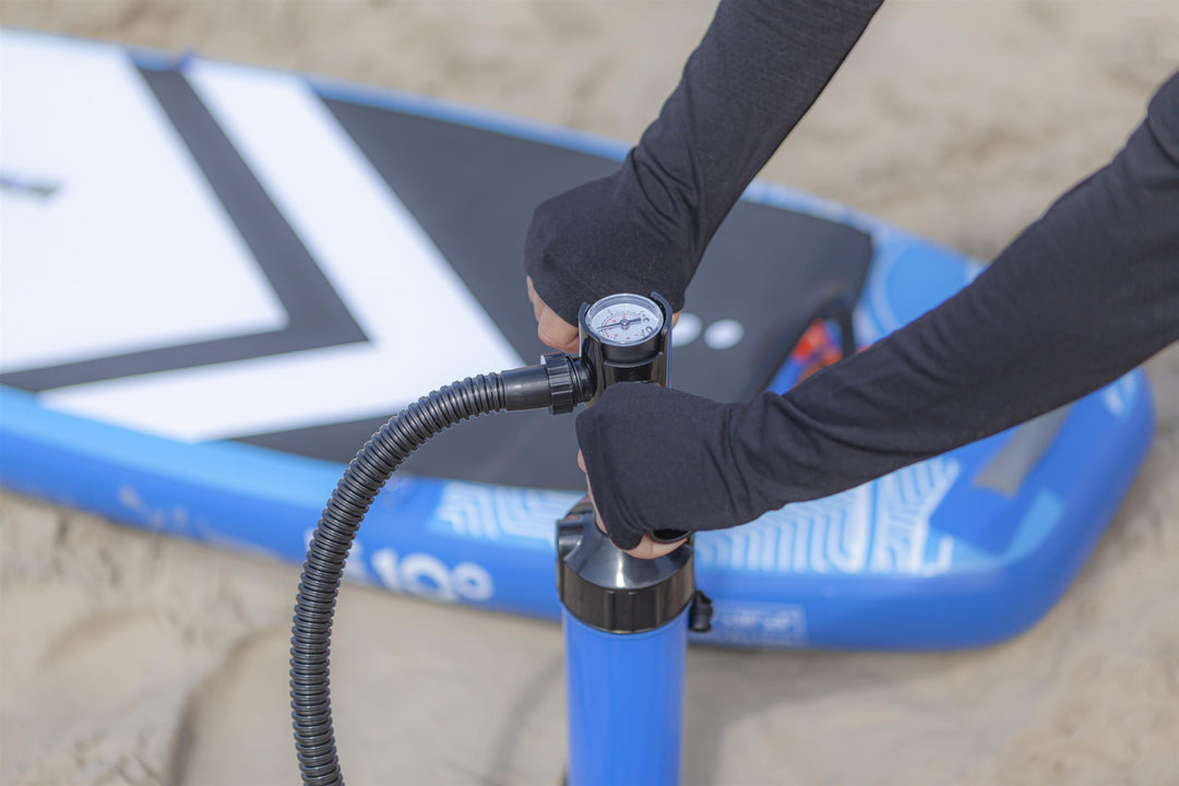 ZRAY Pompe SUP Double Action 19 PSI Bleue
