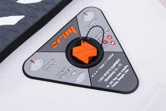 ZRAY SUP All Around Advanced X0 Stand Up Paddle 275x76x13cm Ersatzboard orange ohne Zubehör