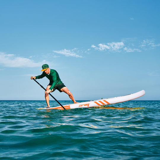 ZRAY X0 Stand Up Paddle Gonflable 275x76x13cm Orange - Pack Complet