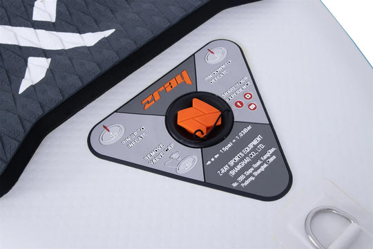 ZRAY SUP All Around Advanced X1 Stand Up Paddle 310x81x15 cm Ersatzboard hellblau ohne Zubehör - Zray.Store