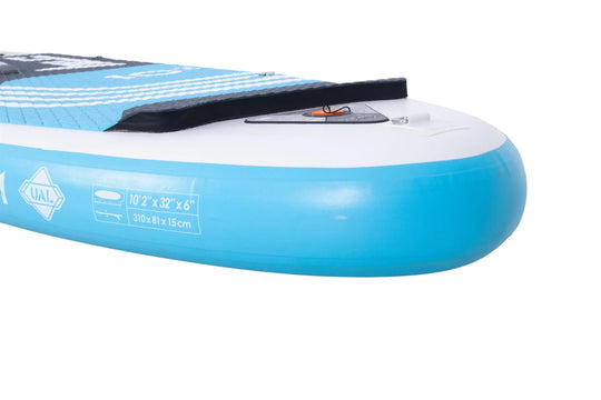 ZRAY SUP All Around Advanced X1 Stand Up Paddle 310x81x15 cm Ersatzboard hellblau ohne Zubehör - Zray.Store