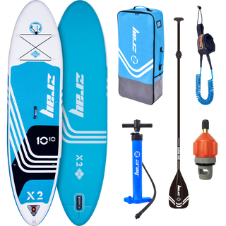 ZRAY SUP All Around Advanced X2 Stand Up Paddle Board 330x81x15 cm complete set blue