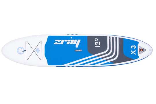 ZRAY SUP All Around Advanced X3 Stand Up Paddle 365x81x15cm Ersatzboard dunkelblau ohne Zubehör