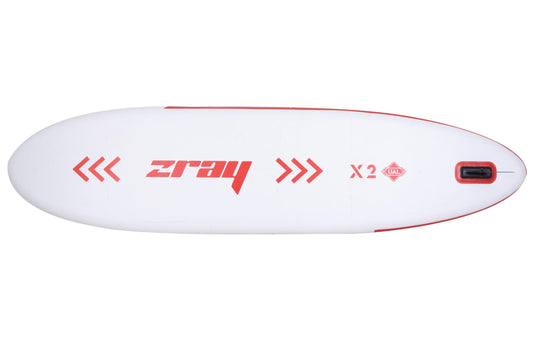 ZRAY SUP X2 Stand Up Paddle Board Komplettset rot 330x81x15 cm