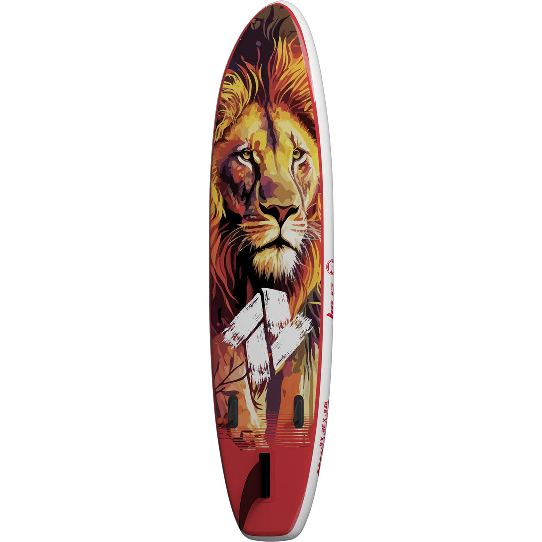 ZRAY SUP All Around Art ArtLeo Stand Up Paddle Board 320x81x15 cm complete set red