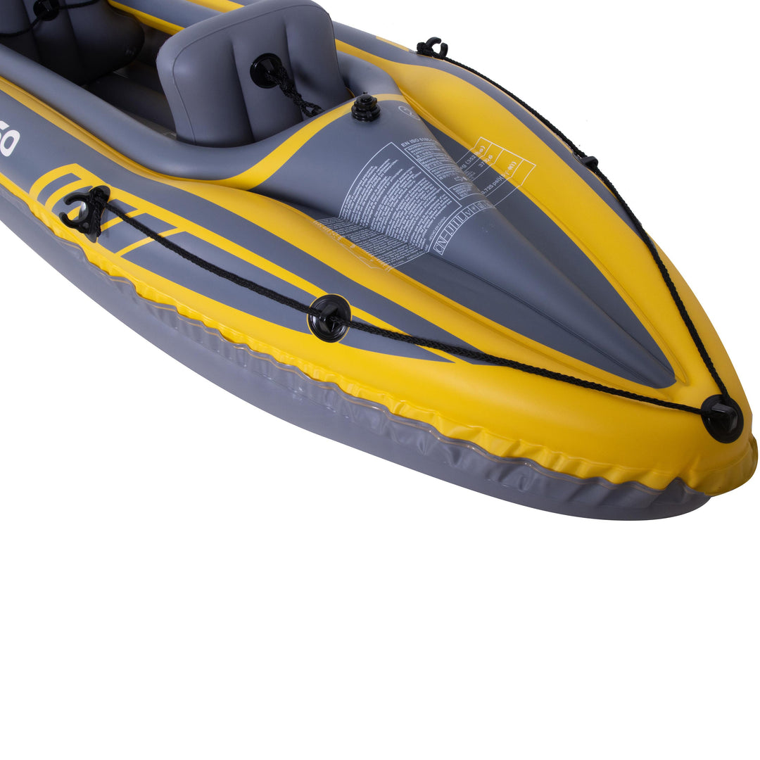 ZRAY Kajak ST.CROIX 360 für 2 Personen 350x78x52cm inklusive Pumpe, Paddel und Tragetasche