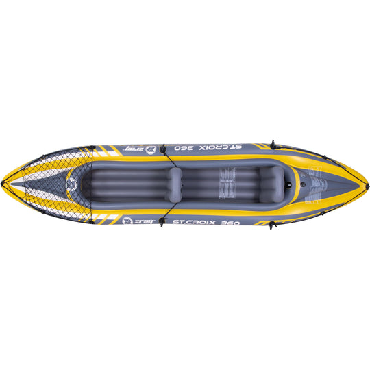 ZRAY Kajak ST.CROIX 360 für 2 Personen 350x78x52cm inklusive Pumpe, Paddel und Tragetasche