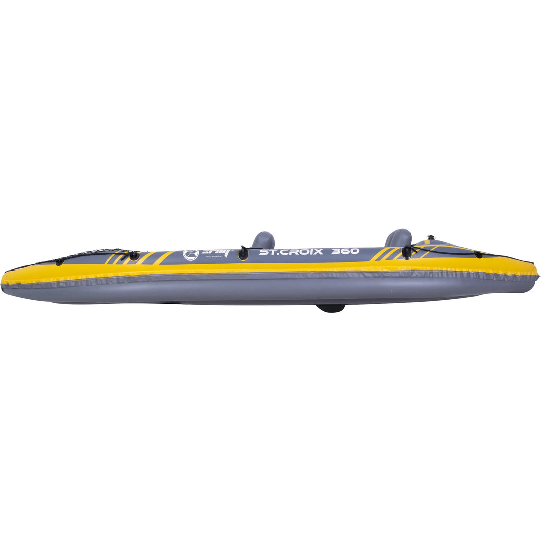 ZRAY Kajak ST.CROIX 360 für 2 Personen 350 x 78 x 52 cm inklusive Pumpe, Paddel und Tragetasche - Zray.Store