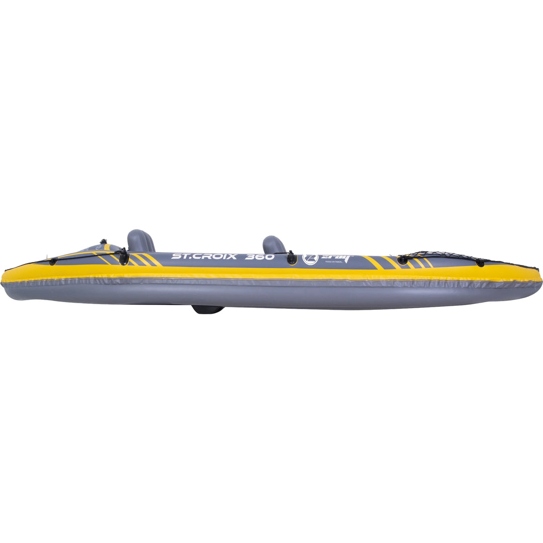 ZRAY Kajak ST.CROIX 360 für 2 Personen 350 x 78 x 52 cm inklusive Pumpe, Paddel und Tragetasche - Zray.Store