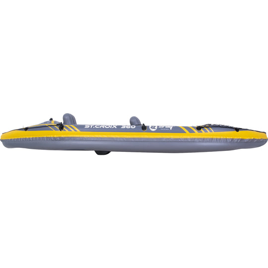 ZRAY Kajak ST.CROIX 360 für 2 Personen 350 x 78 x 52 cm inklusive Pumpe, Paddel und Tragetasche - Zray.Store