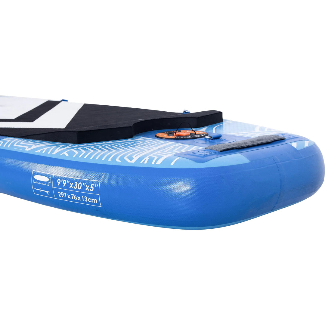 ZRAY SUP All Around Classic E10 Stand Up Paddle Board 297x76x13 cm Komplettset blau - Zray.Store