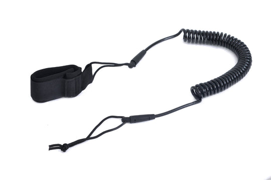 ZRAY SUP Zubehör Stand Up Padde Board Coil Leash Sicherheitsleine Basic schwarz